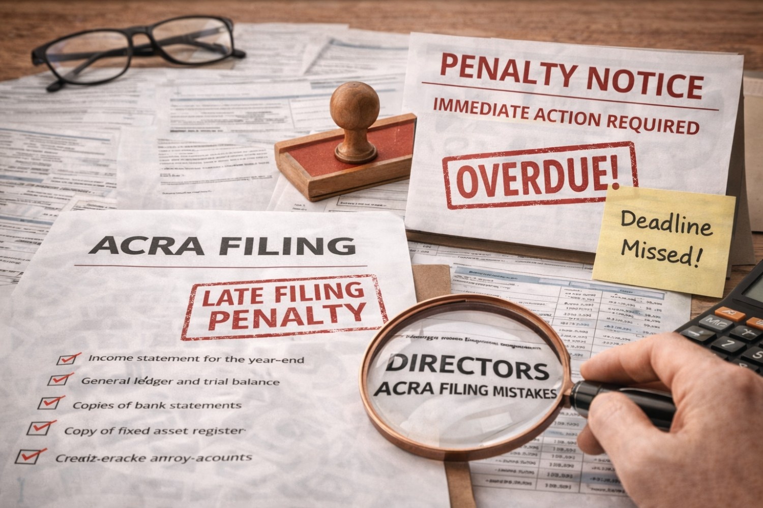 Common ACRA Filing Mistakes Directors Make (and How to Avoid Late Filing Penalties)