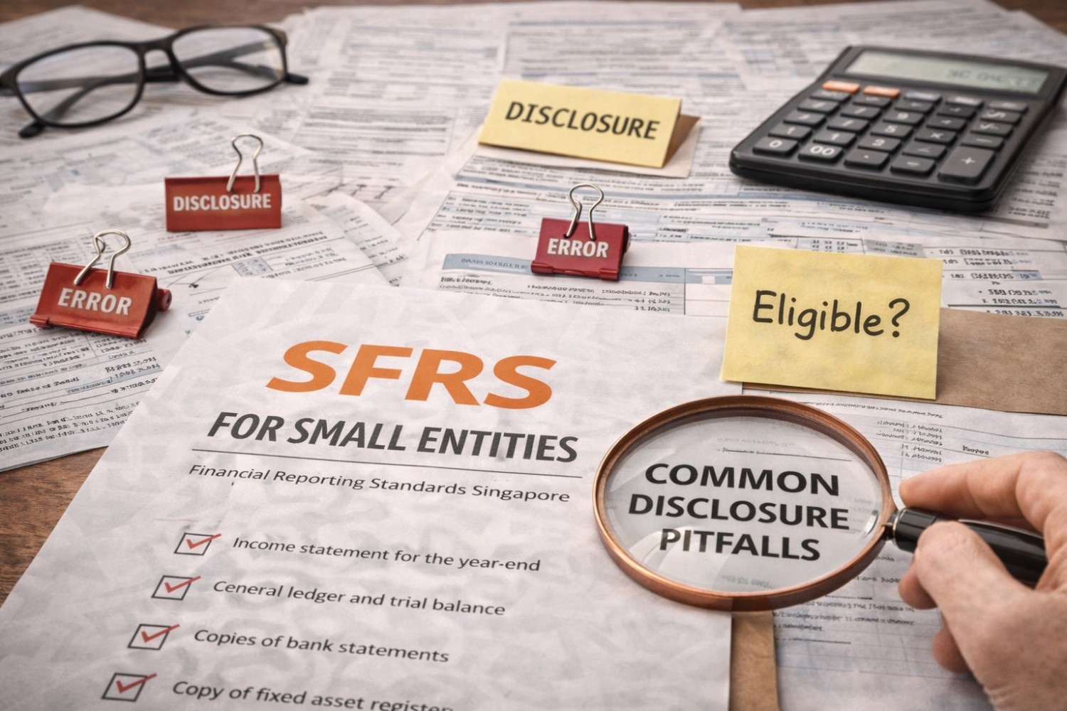 SFRS for Small Entities: Who Can Use It and Common Disclosure Pitfalls